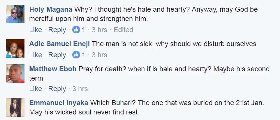 ‘Why disturb God when the president is not sick – Anger trails 10-day prayer, fasting for Buhari