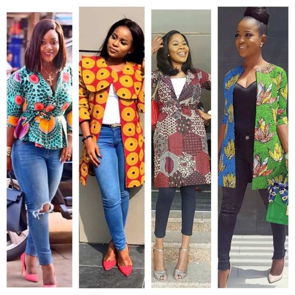 Trendy Ankara blazers 2017 Trendy Ankara blazers 2017