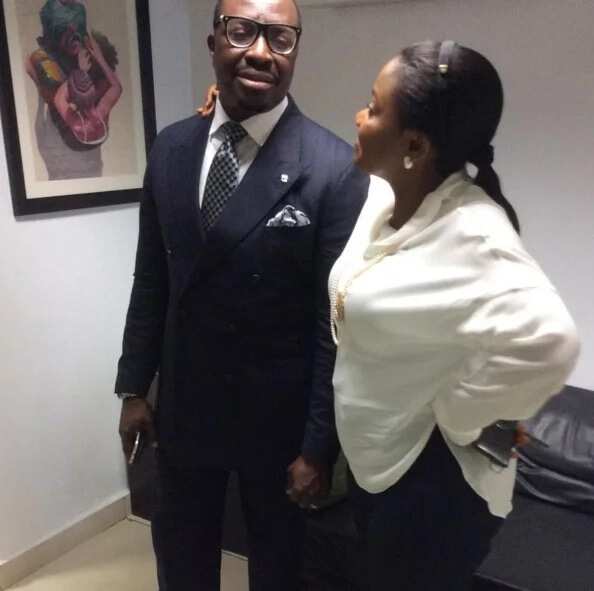 See these 10 romantic photos of Ali Baba and wife (photos)