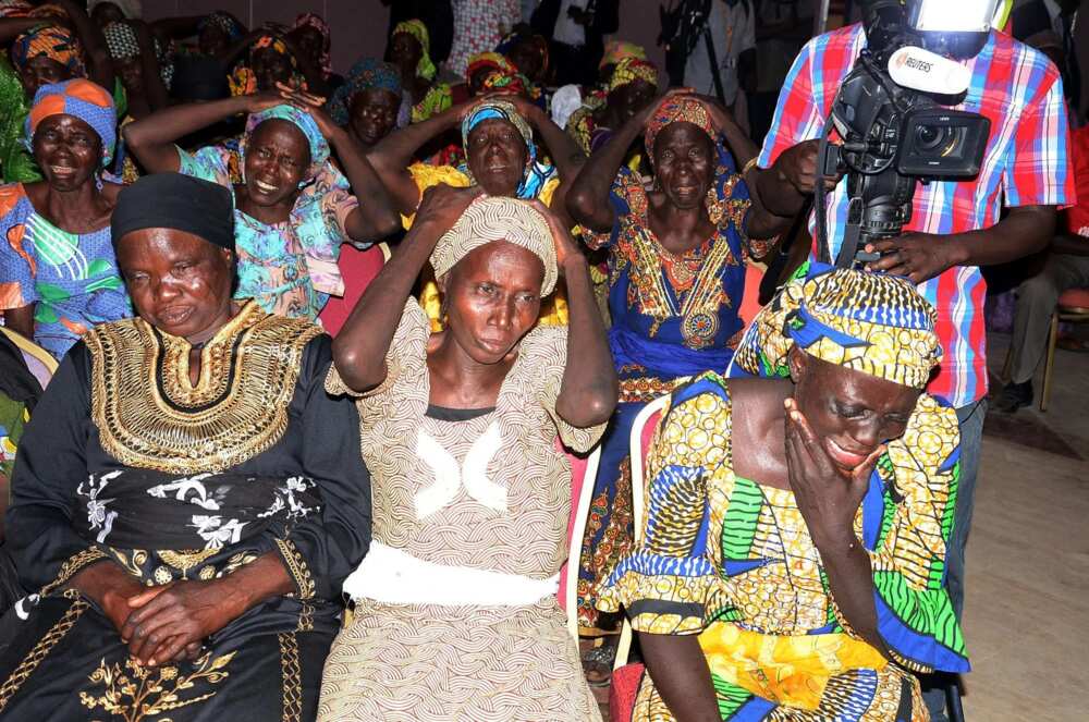 Chibok Girls: Buhari Storms Out Of Meeting With Parents