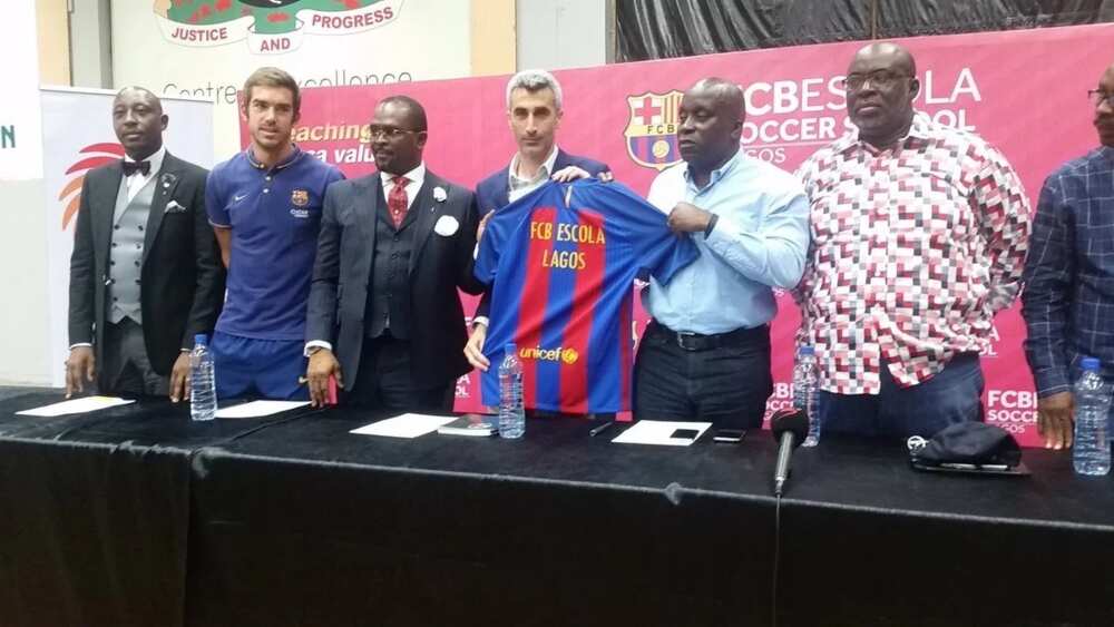 Barcelona academy in Lagos presentation Barcelona academy in Lagos presentation