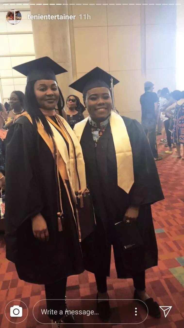 Nigerian singer Teni graduates from the University of Georgia (Photos)