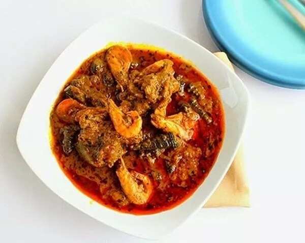 Nigerian recipe how to prepare Atama soup with waterleaf