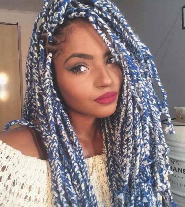 Hairstyles with Brazilian wool