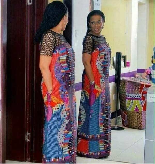 ankara kaftan gown styles