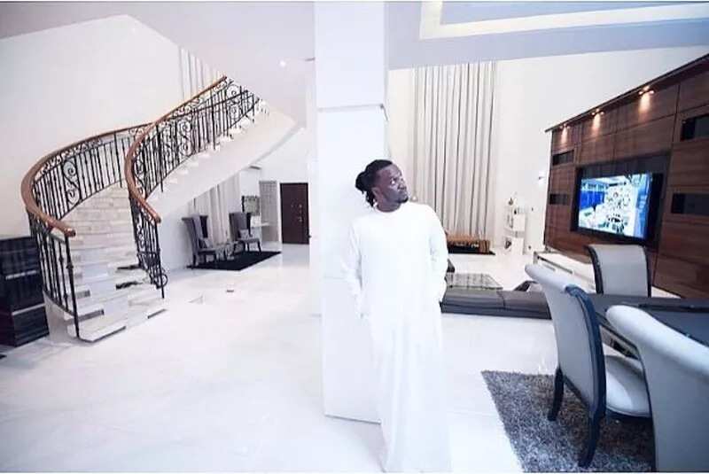 The mansion built by P-Square