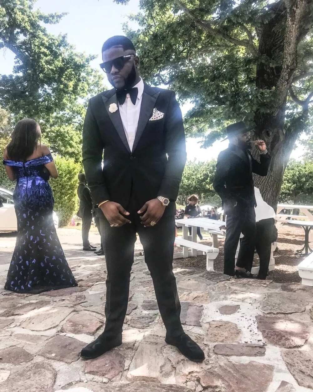 9 stand out guests from Adesua Etomi and Banky W’s white wedding