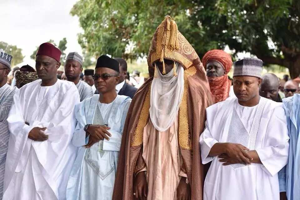 Sallah: El-Rufa'i ya yi idi a kudancin Kaduna, hotuna Sallah: El-Rufa'i ya yi idi a kudancin Kaduna, hotuna