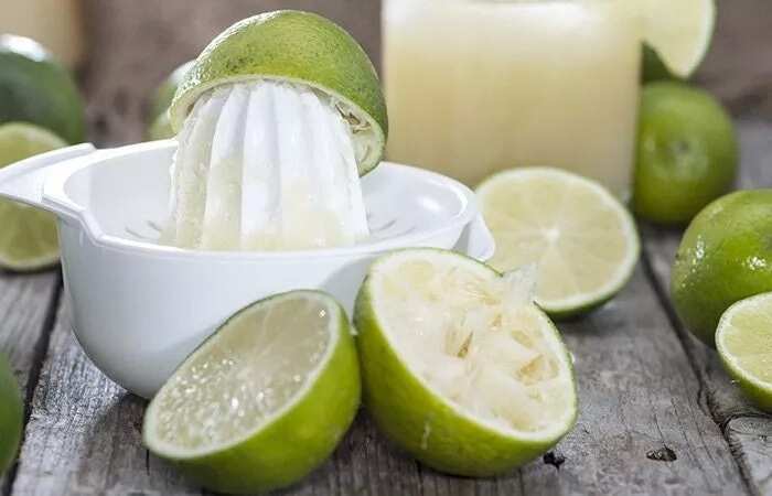 Effect of lime juice on womb