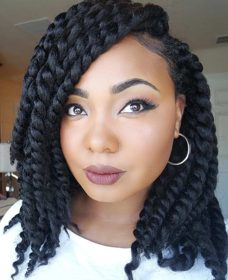 Crochet braids curl