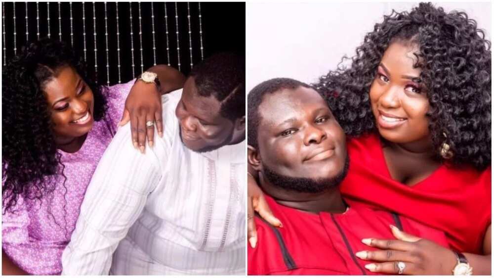 Beautiful pre-wedding photos of Nigerian plus-sized couple