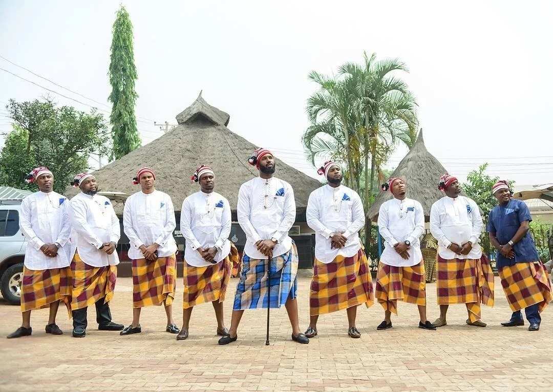 Igbo traditional wedding attire for groom Legit.ng