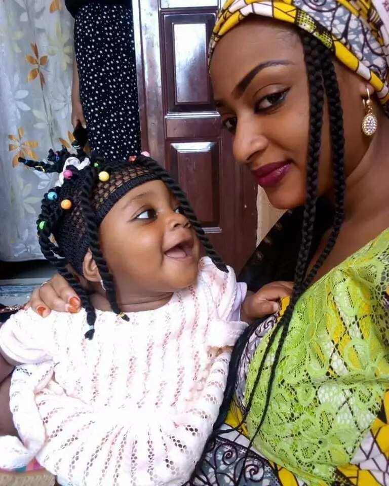 Adam A Zango wife and daughter