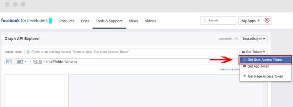 Facebook access token - how to get it Facebook access token - how to get it