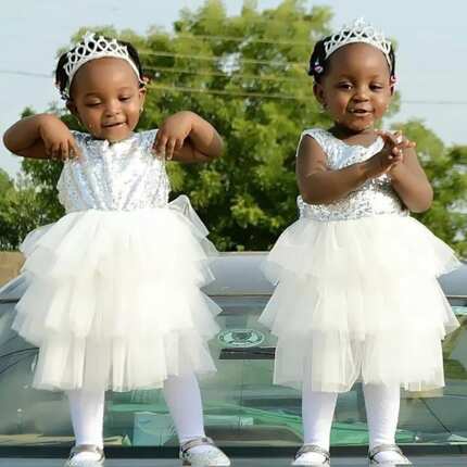 Little bride dresses in Nigeria - Best designs Legit.ng