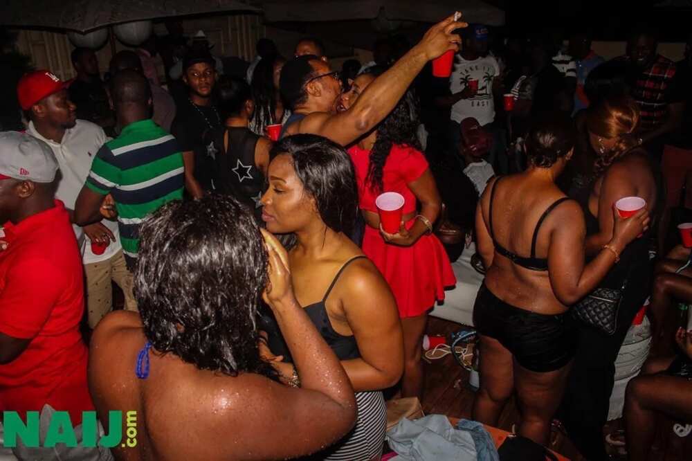 Chris Brown's Ex Karrueche Tran Parties In Abuja (PHOTOS)