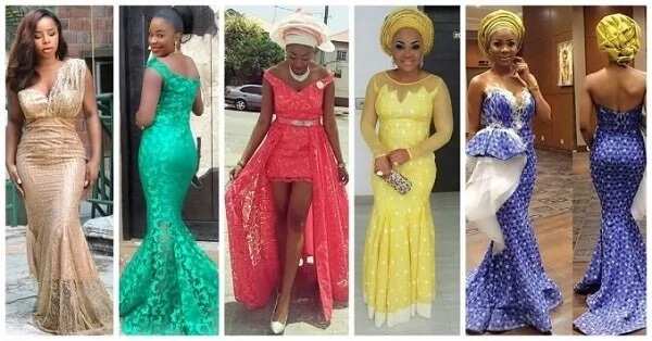 nigerian lace styles dress 2018