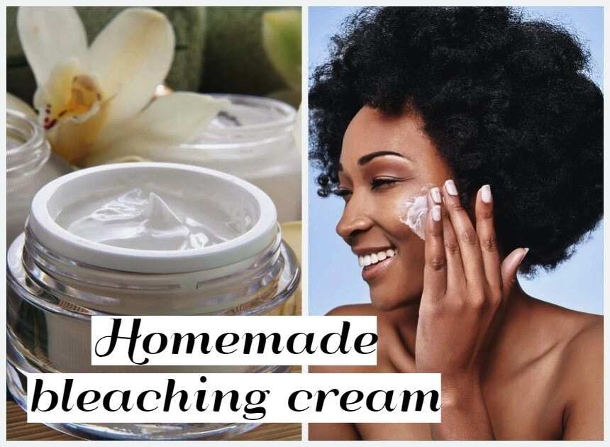 Homemade bleaching cream for black skin best recipes Legit.ng