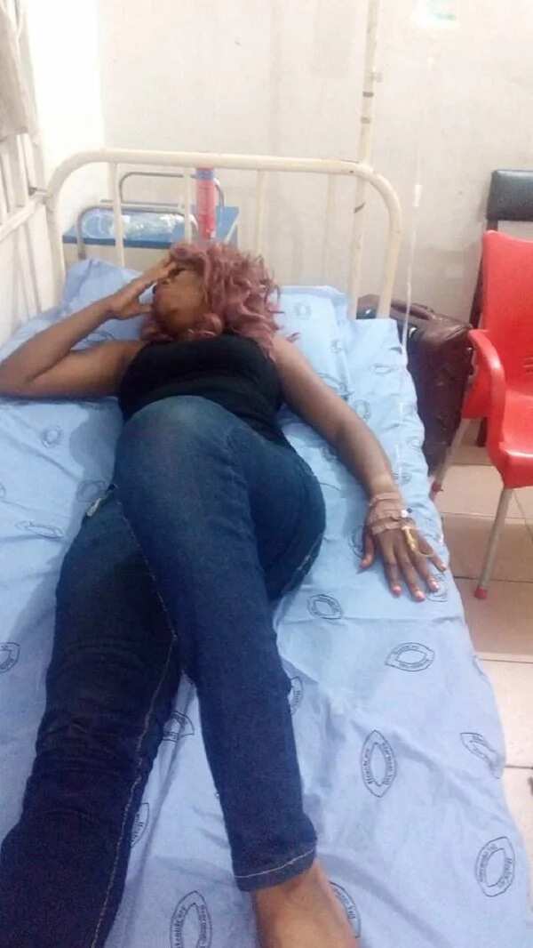 How Army officer almost killed a lady on her way to Onitsha (photos)