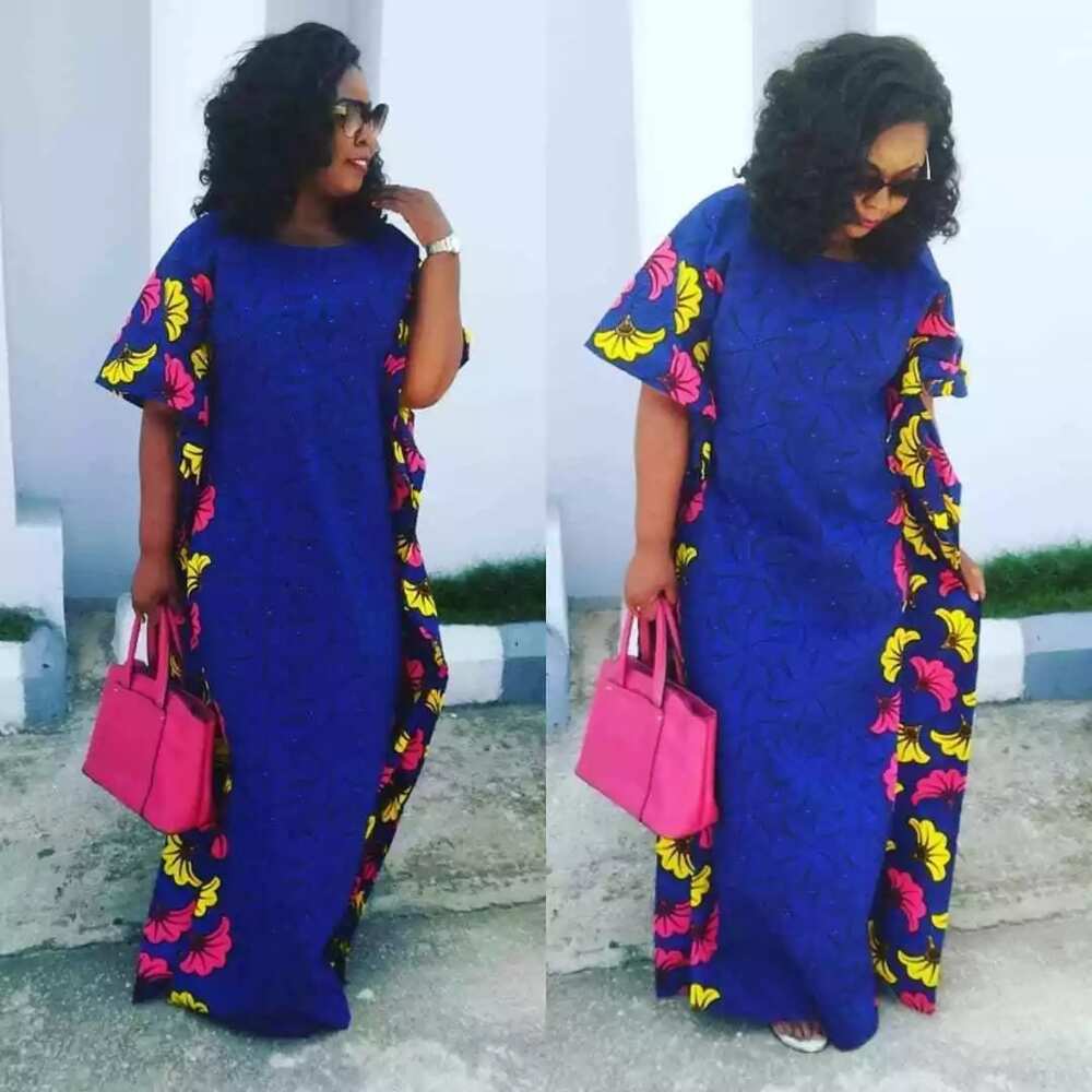 Bright ankara dress