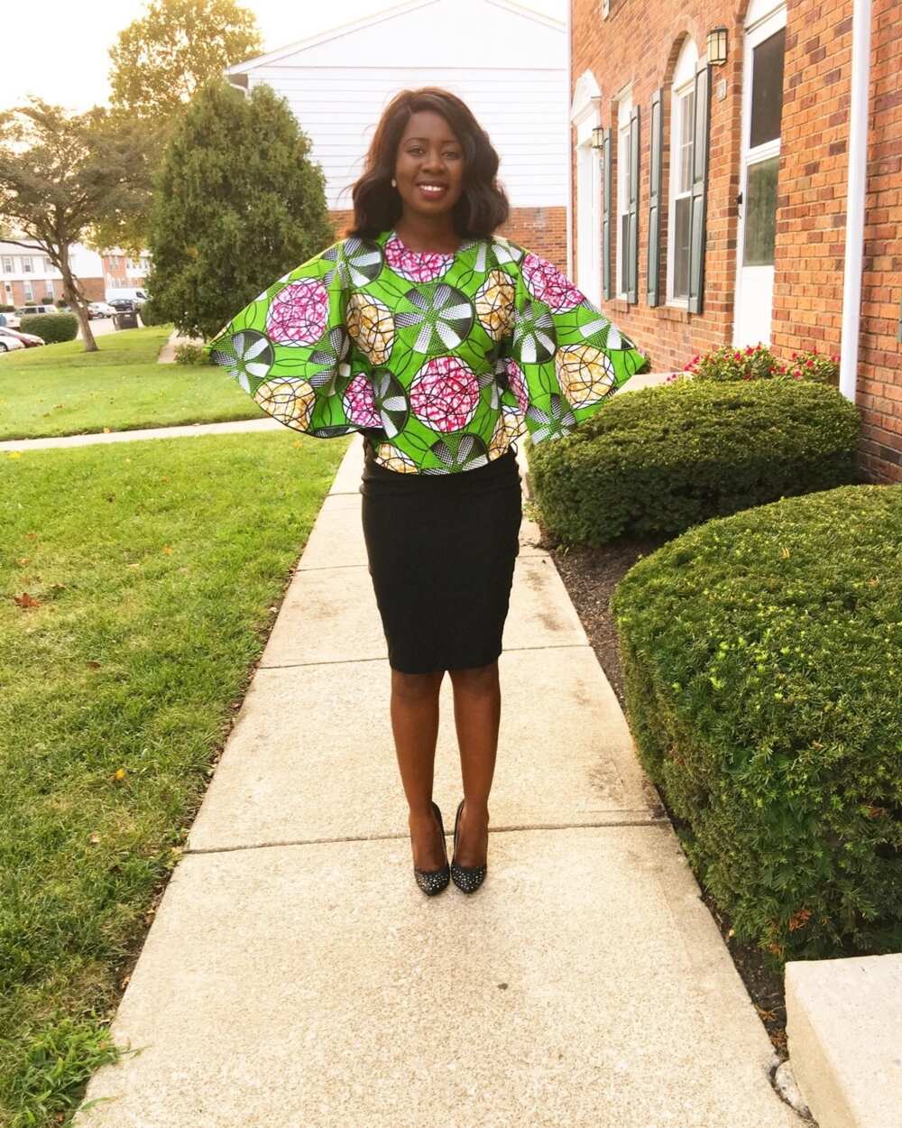 Latest Ankara blouse styles 20