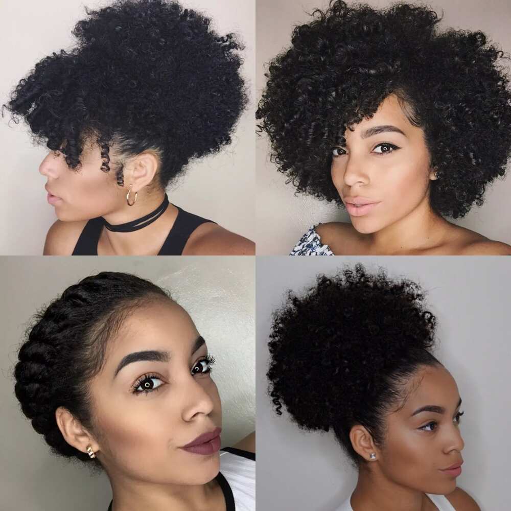 African hairstyles for natural hair - Legit.ng