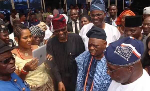 Photonews: See how Obasanjo ended feud with Gbenga Daniel