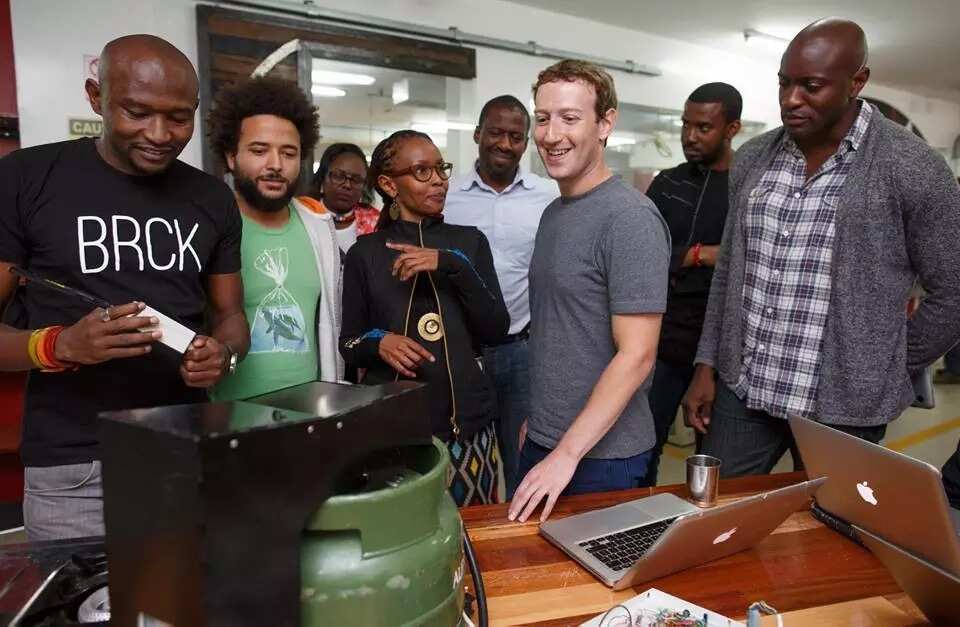 Facebook founder, Mark Zuckerberg arrives in Kenya