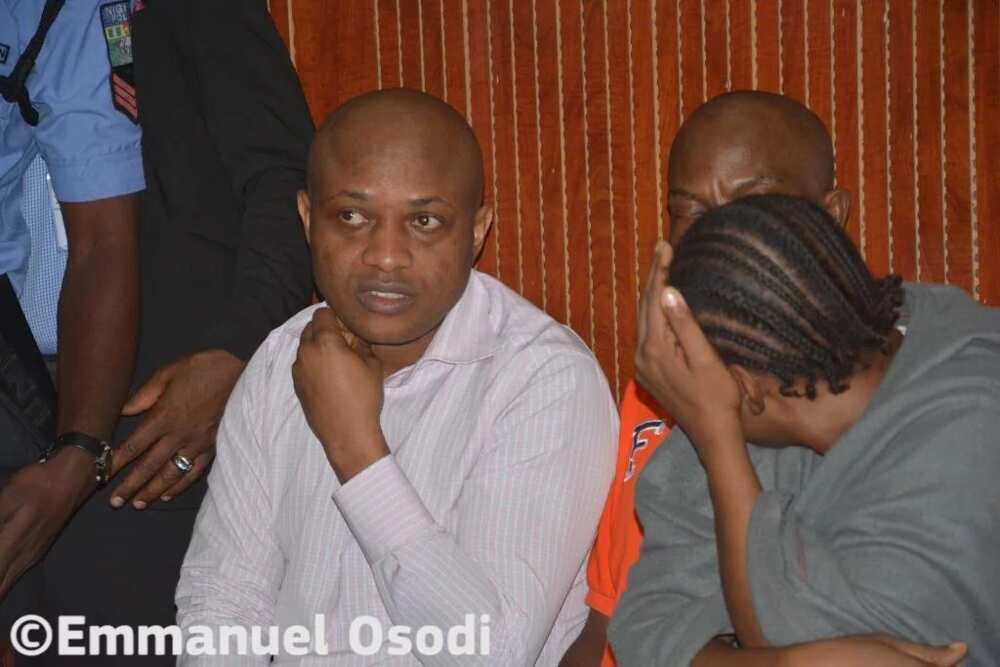 Billionaire kidnapper Evans looks fresh as court resumes hearing (photos)