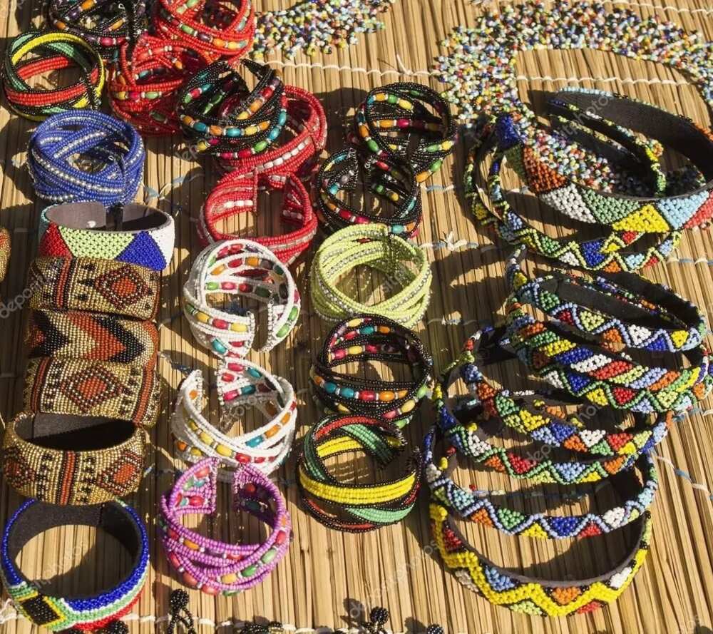 Variaty of beaded bracelets