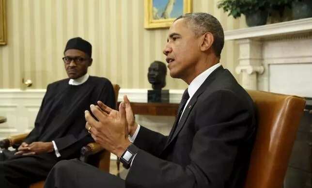 Buhari Discussing Boko Haram With Obama