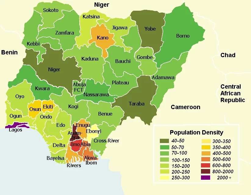 Nigerian states