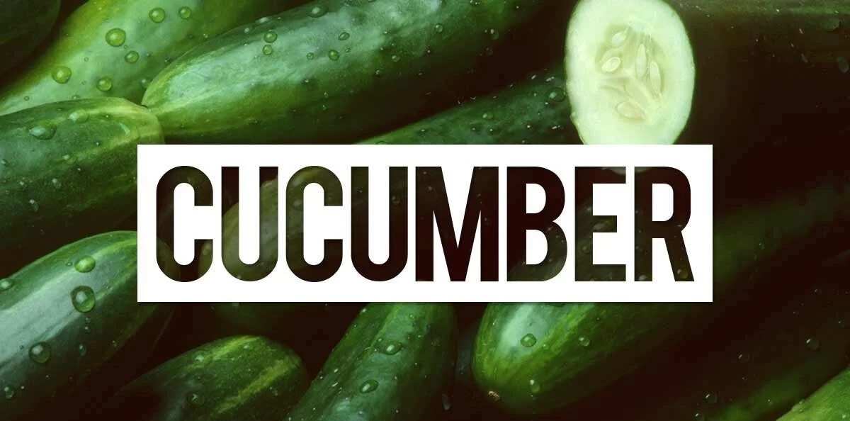 calories in a cucumber