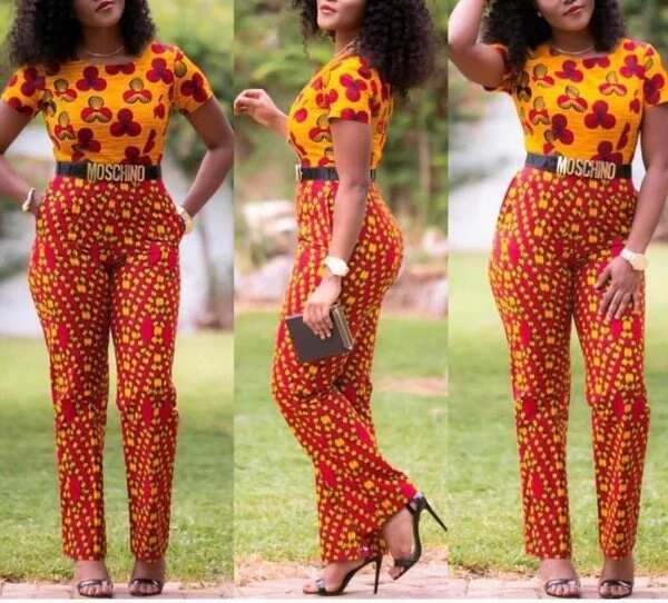 Latest fashion styles in Nigeria 2017, Ankara Jumpsuit