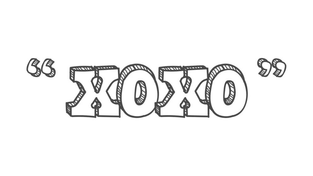 Xoxo texting what means in Xoxo Meaning