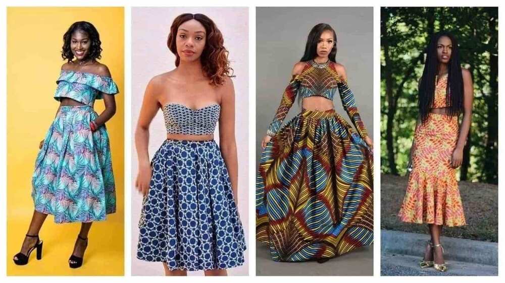 Ankara tops and skirts