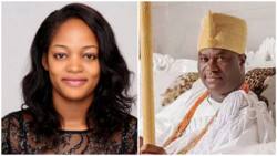 Ooni of Ife shows off new queen Shilekunola Naomi, she is a prophetess (photos)