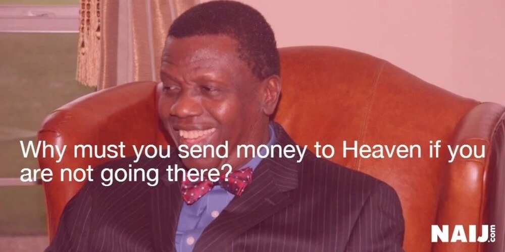 Powerful and controversial quotes from Adeboye