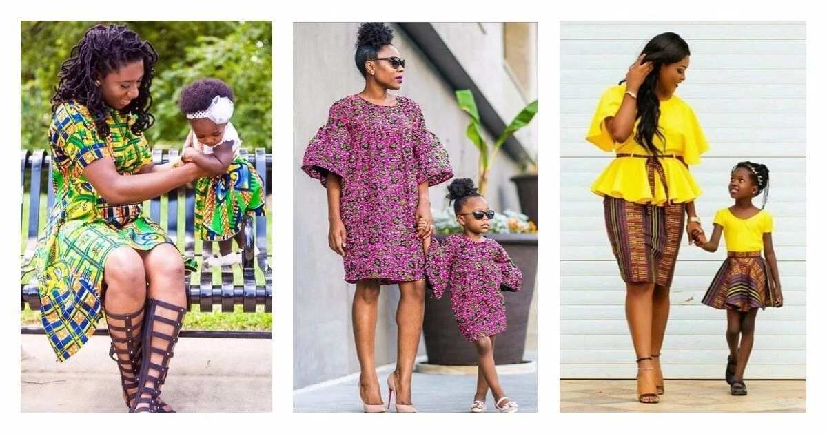 Ankara dresses for shop mother and daughter