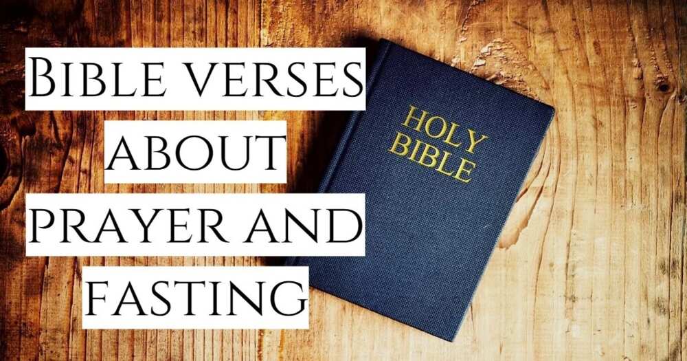 Bible verses about prayer and fasting
