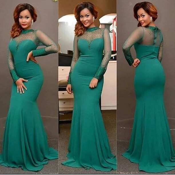 Nigerian evening outlet dresses