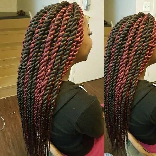 colored twists