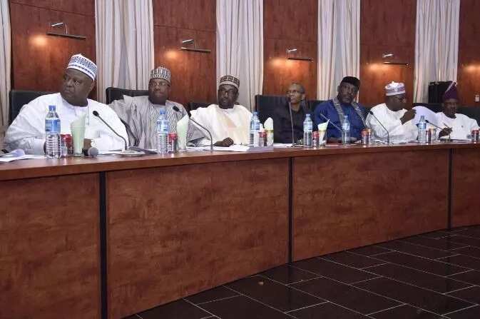 Governors in crucial meeting at Aso Rock