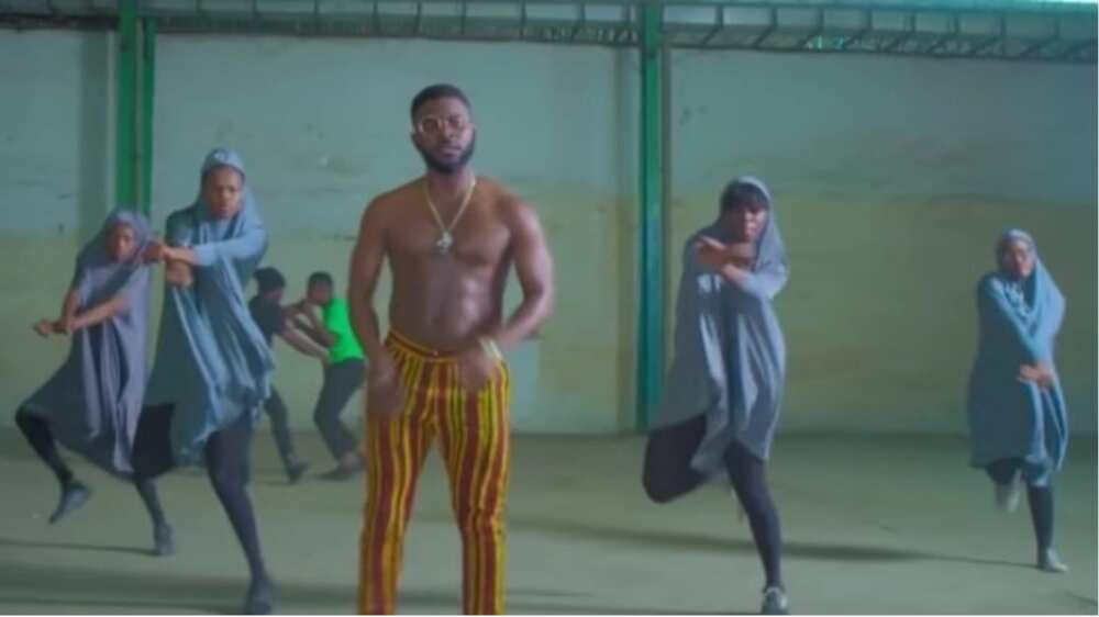 Nigerian woman slams Falz for featuring ladies in hijab dancing in his latest video