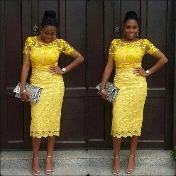 Nigerian lace styles with different types of lace