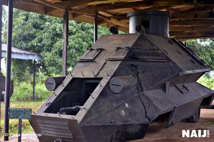 5 Biafran armoured vehicles built during the war
