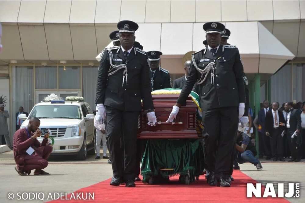 Breaking: Body of Alex Ekwueme arrives Abuja