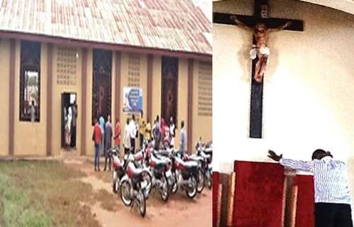 Jesus image attracts crowd in Benue