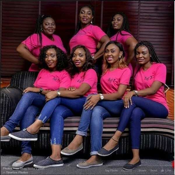 Adorable Photos Of 7 Nigerian Siblings From The Same Parents