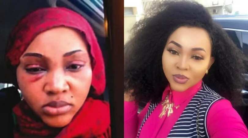 Mercy Aigbe before and after